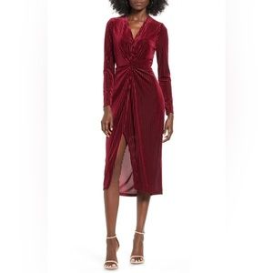 ALL IN FAVOR Midi Dress